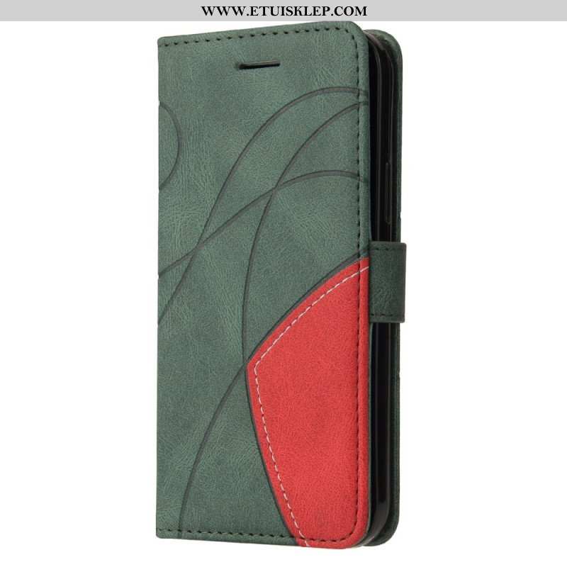 Obudowa Etui Na Telefon do Xiaomi 13 z Łańcuch Dwukolorowy Pasek